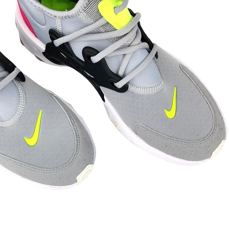 Presto React Gray Slip On Round Toe Size 7 Youth Men's Sneakers
