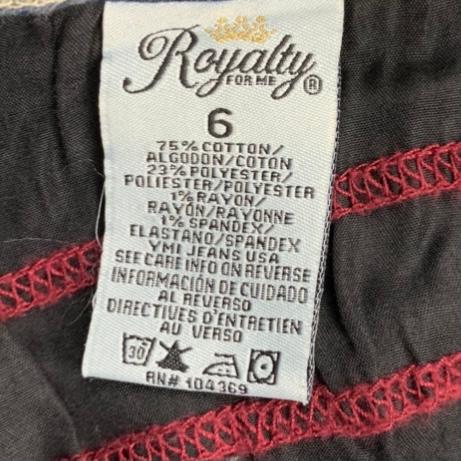 Blue Denim Distressed Slim Fit Size 6 Stretch Women's Ankle Jeans