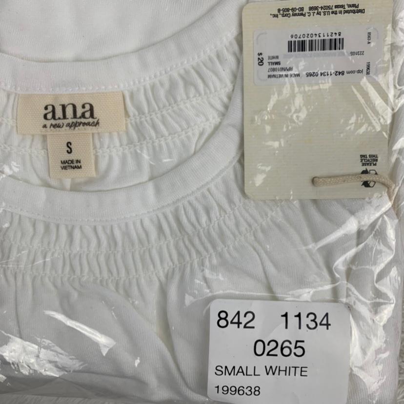 White Sleeveless Top Women's Blouse