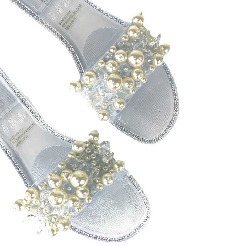 Slide-on Flats Sandals Simple Band Shoes Women's Flip-Flop