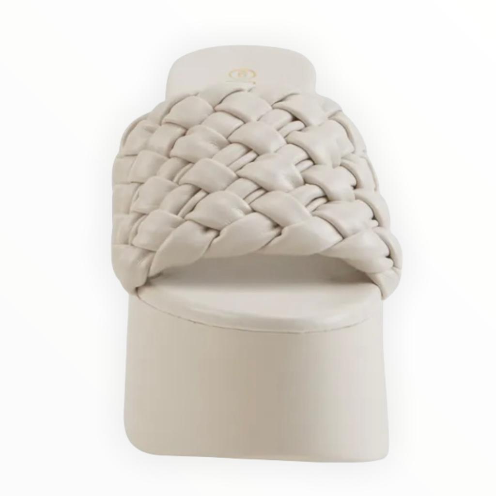 CACTUS Casual Wedge Heel Slip On Platform Women's Sandals