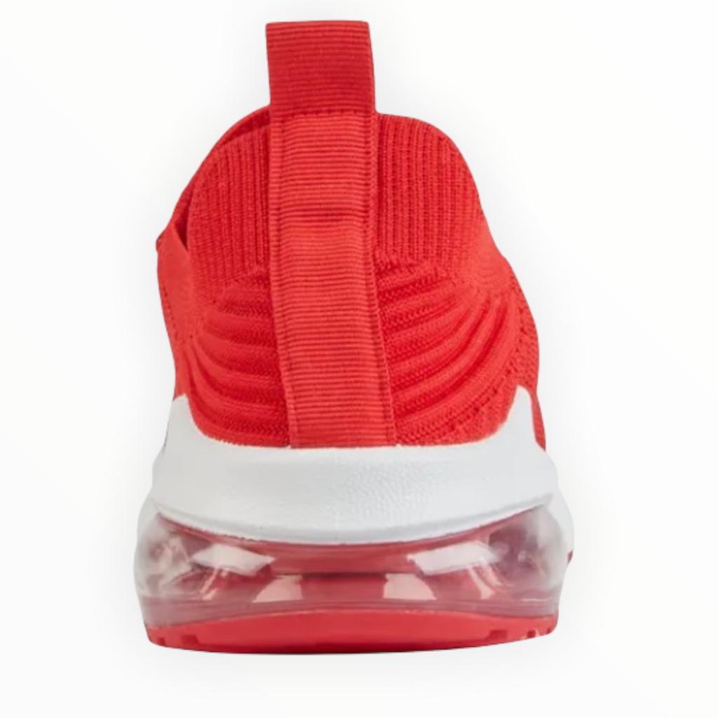 Knit Lace-Up Air Cushion Shoes Women's Sneakers