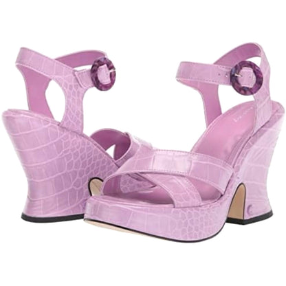 PEONY Women's Platform Block Heel Sandals