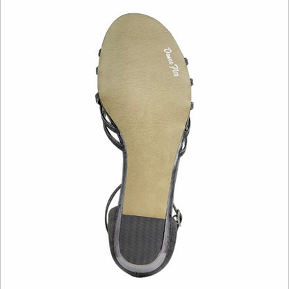 TARRAH Evening Wedge Sandals Glitter Women's Shoes