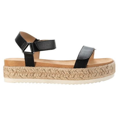 RYLAAN Women's Flatform Espadrille Wedge Heels Sandals