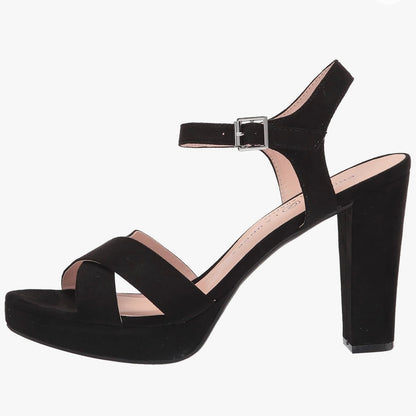 ALWAYS Women's Platform Block Heel Sandals