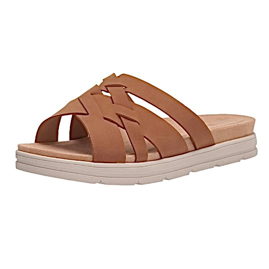 STAR Strappy Slip On Casual Women's Sandals