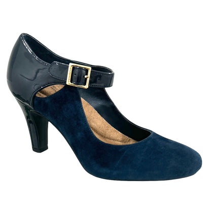 VELMAHL Memory Foam Mary Jane Heels Pumps