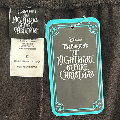 Women's Tim Burton's THE NIGHTMARE BEFORE CHRISTMAS Fleece Pajama Pant 3X