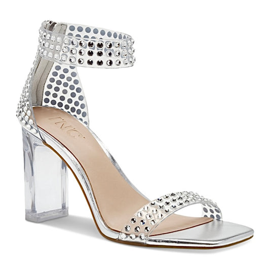 MAKENNA Two-Piece Clear Vinyl Dress Sandals