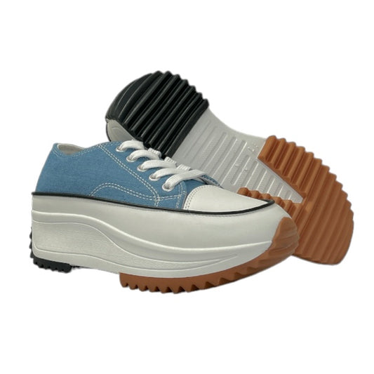 WALK-1 Women's Low Top Platform Fashion Sneakers