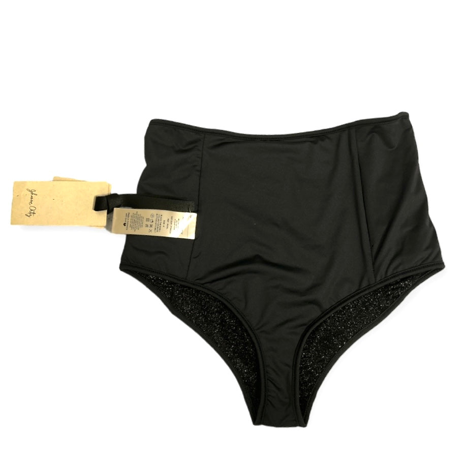 Black Shell Collector High Waist Bikini Bottom Size M Women's Swimwear