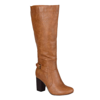 CARVER Heeled Wide-Calf Women's Boots