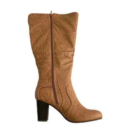 CARVER Heeled Wide-Calf Women's Boots