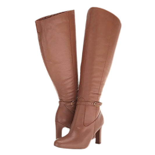 HENNY Wide Calf High Shaft Boots Women's Shoes