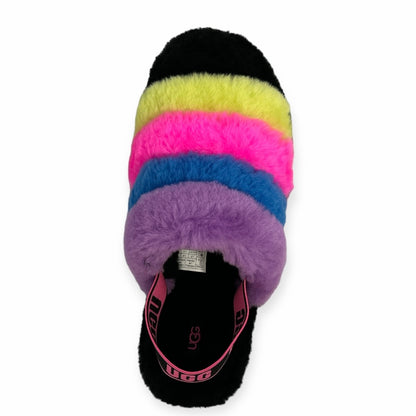 FLUFF YEAH Slide Slingback Multicolor Women's Slippers Sandals