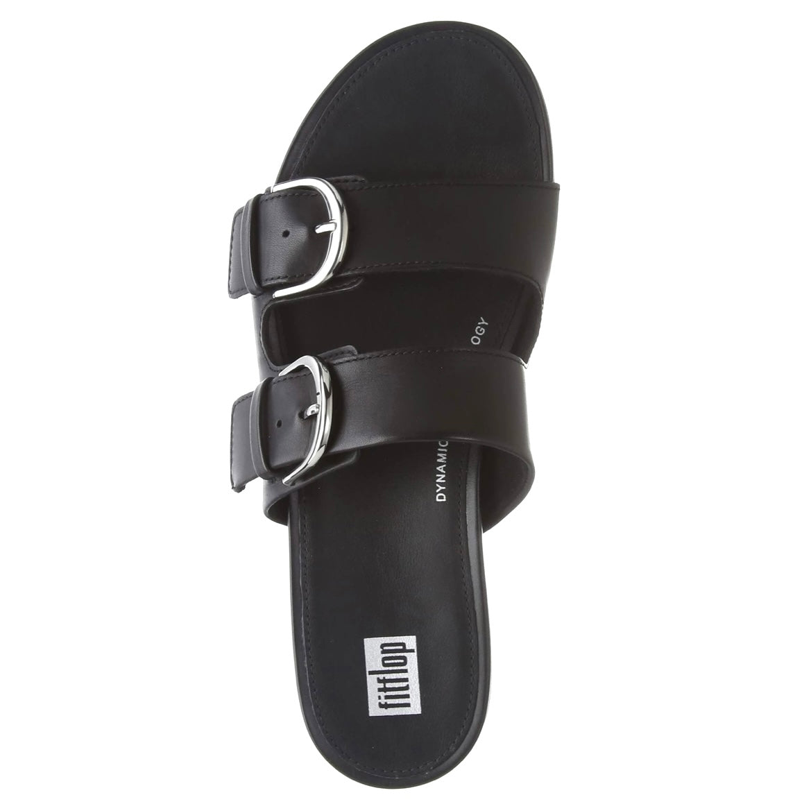 GRACCIE Women's Black Slide Sandals