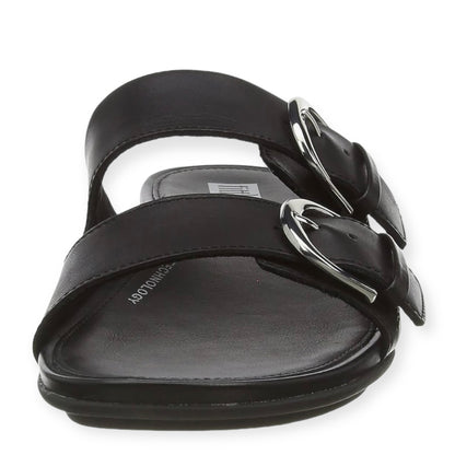 GRACCIE Women's Black Slide Sandals