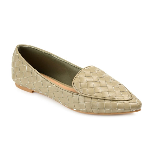 MISTY Women's Slip On Woven Loafers Flats