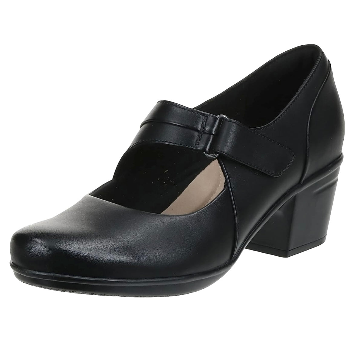 Women's EMSLIE LULIN Mary Jane Black Pumps Shoes