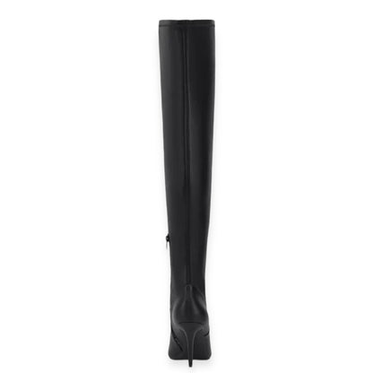 ABRINE Over-the-Knee Boots Black Women's Shoes