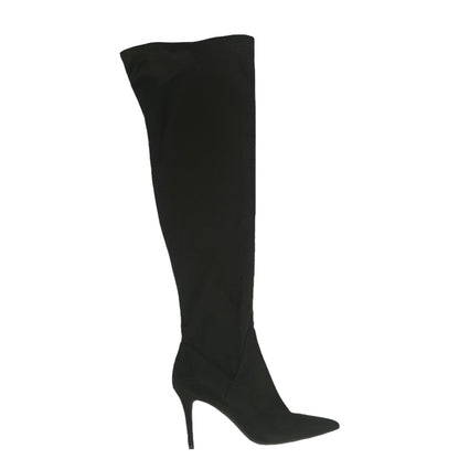 ABRINE Over-the-Knee Boots Black Women's Shoes