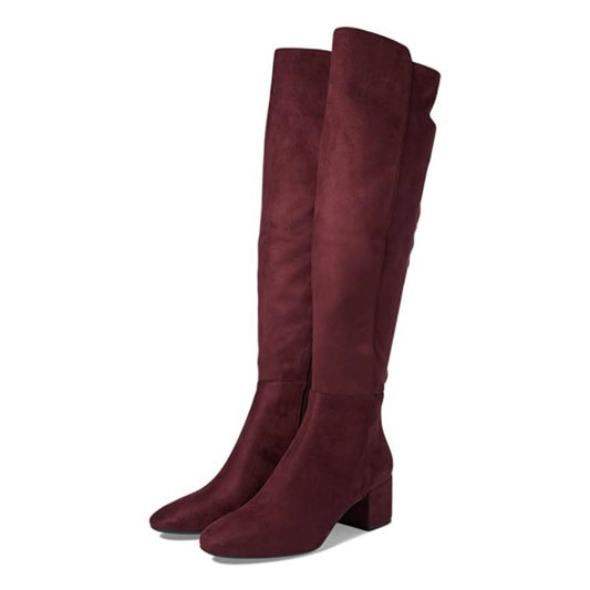 BRADEN Women's Zip Up Knee High Boots