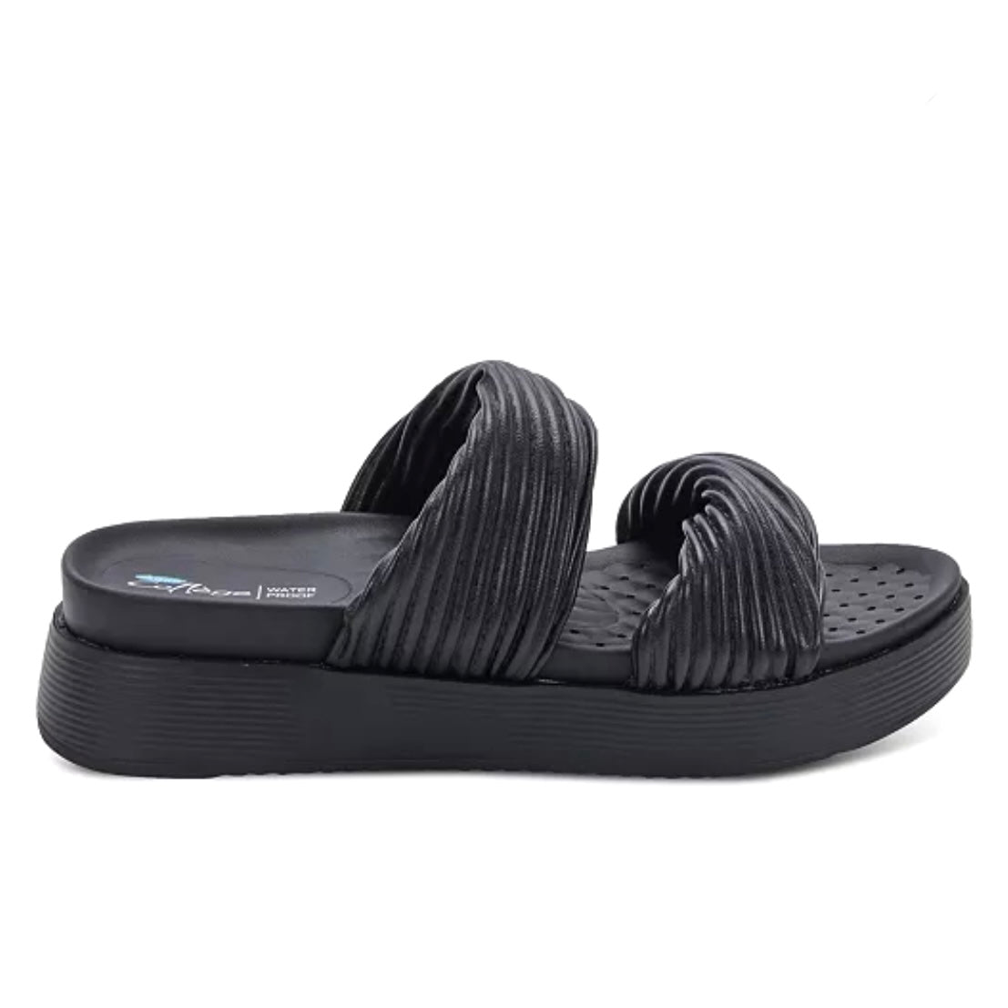 Women's CLARISSA Waterproof Slide Sandals Black