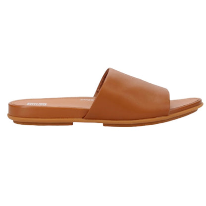 GRACIE Leather Slides Sandals Women's Shoes
