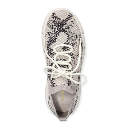 AMBLA Comfort Knit Lace Up Round Toe Size 6.5 Women's Athletic Sneakers