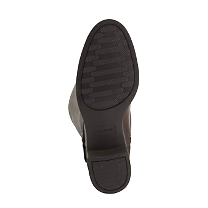 JEWEL Block Heel Round Toe Women's Riding Boots