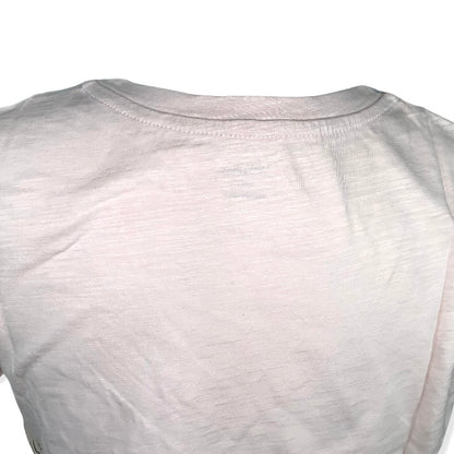 Jersey Short Sleeve Top V-Neck T-Shirt Size S Women's T-Shirt--_ - Fannetti Boutique