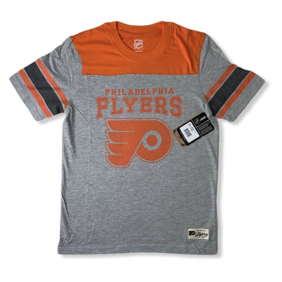 NHL T-shirt Youth Boys Philadelphia Flyers Shirt Size L-14/16. - Fannetti Boutique