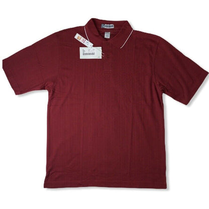 Short Sleeve Red Color Size L Men’s Polo- - Fannetti Boutique