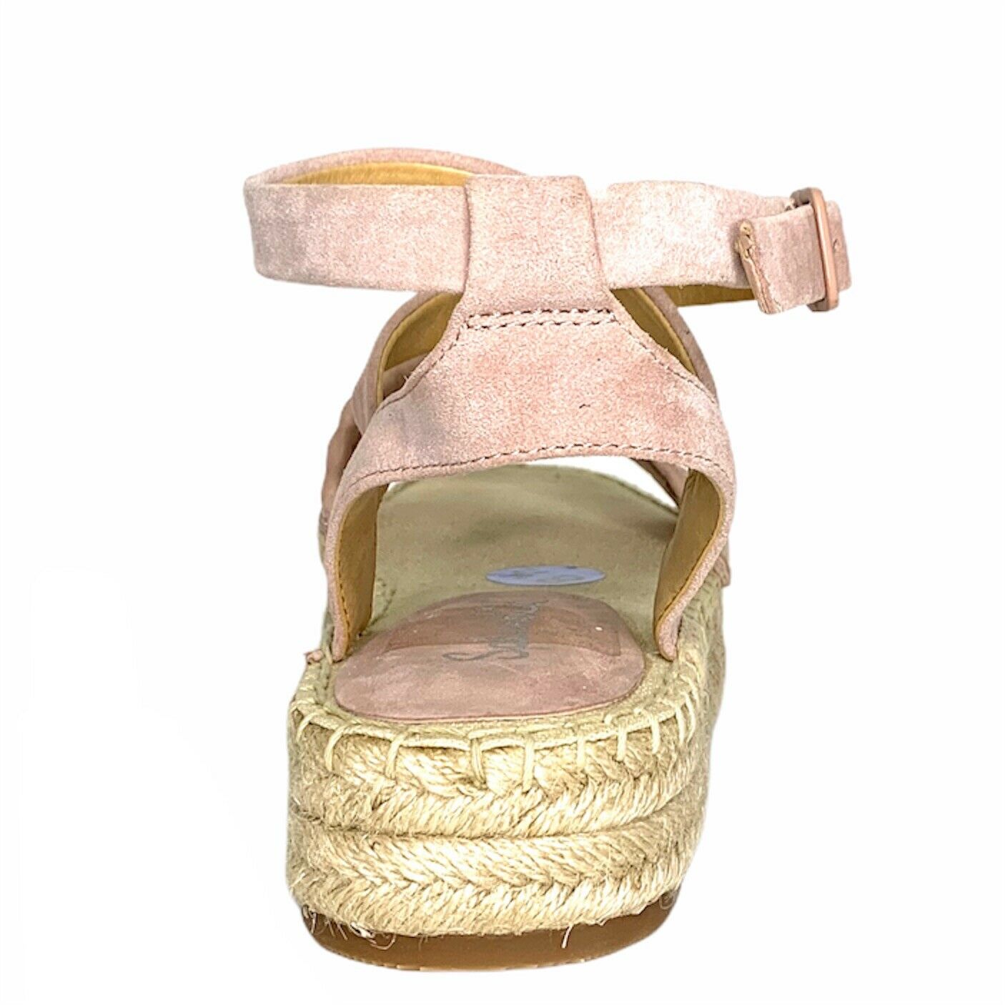 Splendid Womens Sandals Ankle Strap Leather Upper Espadrille platform Size 8.5 - Fannetti Boutique