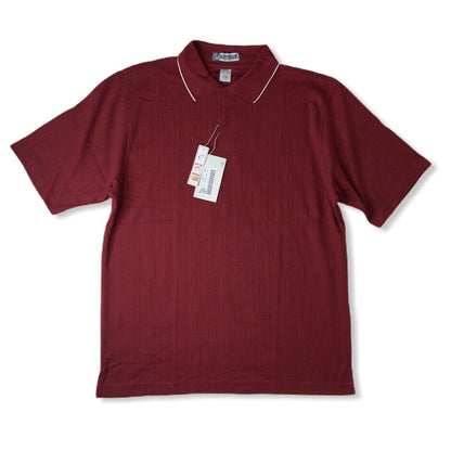 Short Sleeve Red Color Size L Men’s Polo- - Fannetti Boutique