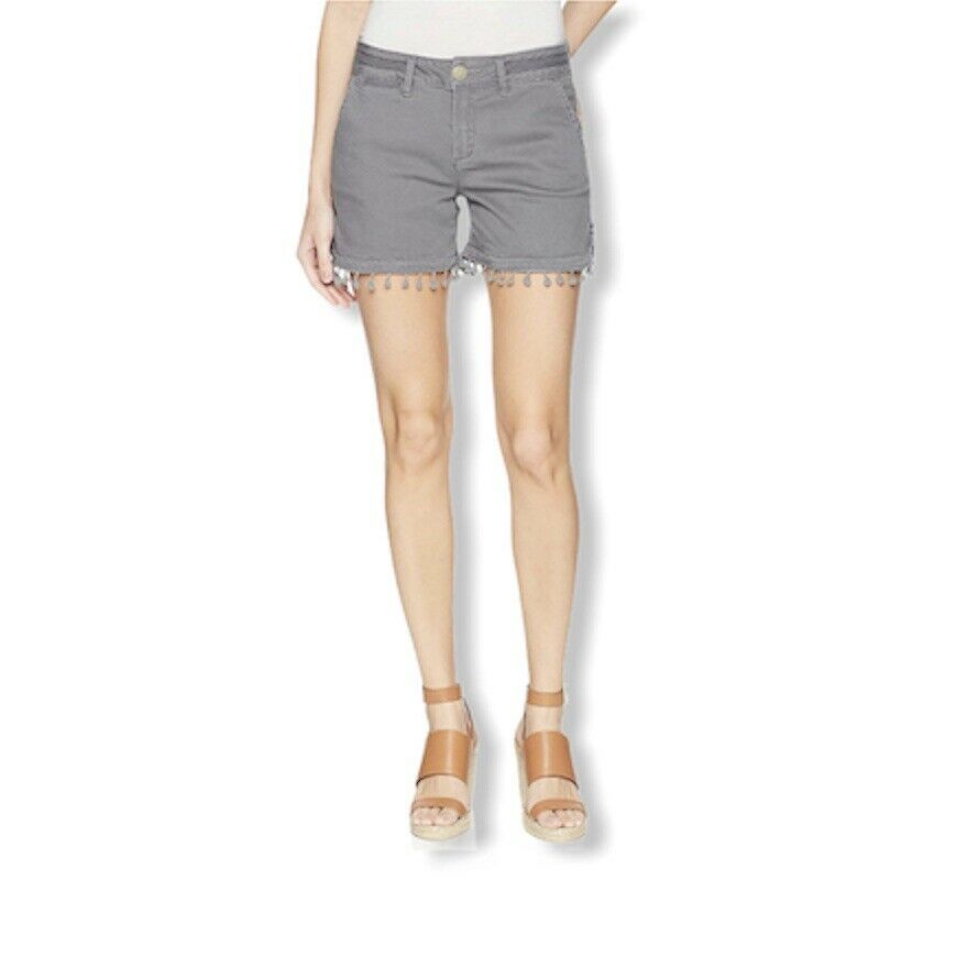 Women’s Short Gray Streak Relaxed Fit Size 4 - Fannetti Boutique