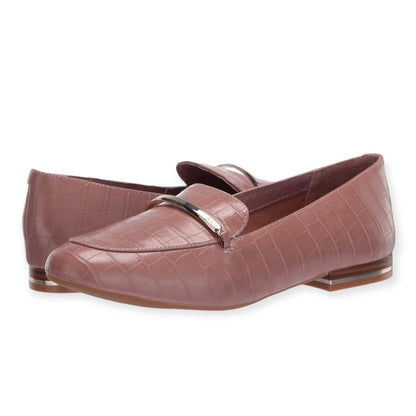 Balance Dark Mauve Comfort Slip On Size 8 Round Toe Women's Flat Loafers