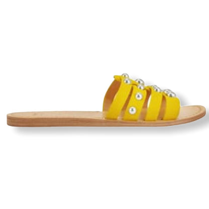 PAVA Slide Sandals Flats Women's Shoes