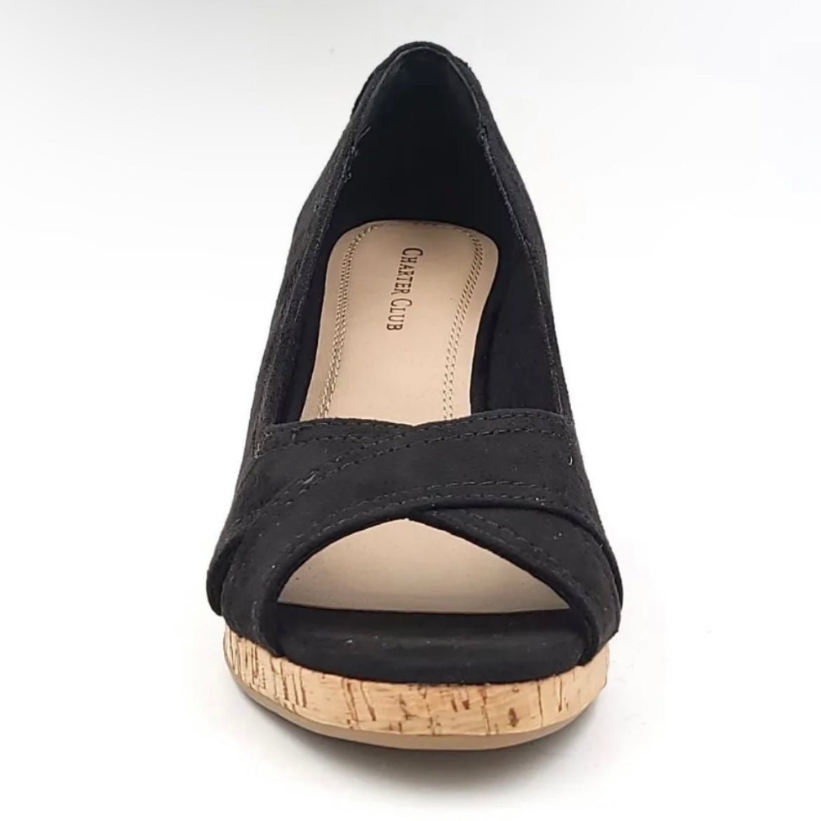 TONIIE Comfort Peep Toe Slip On Wedge Heels Platform Women's Sandals