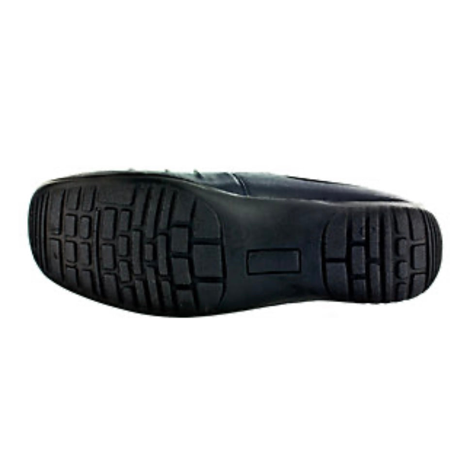 HOLLY Navy/Matte Comfort Slip On Flats Size 8 N Women's Clogs