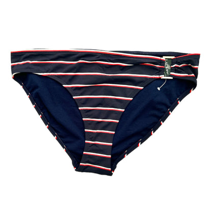 Women's Striped Buckle Bikini Swimwear