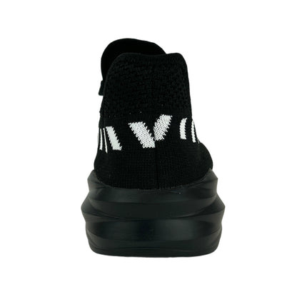 RADLEY black Textile Slip On Lace Up Size 8M Women's Sneakers