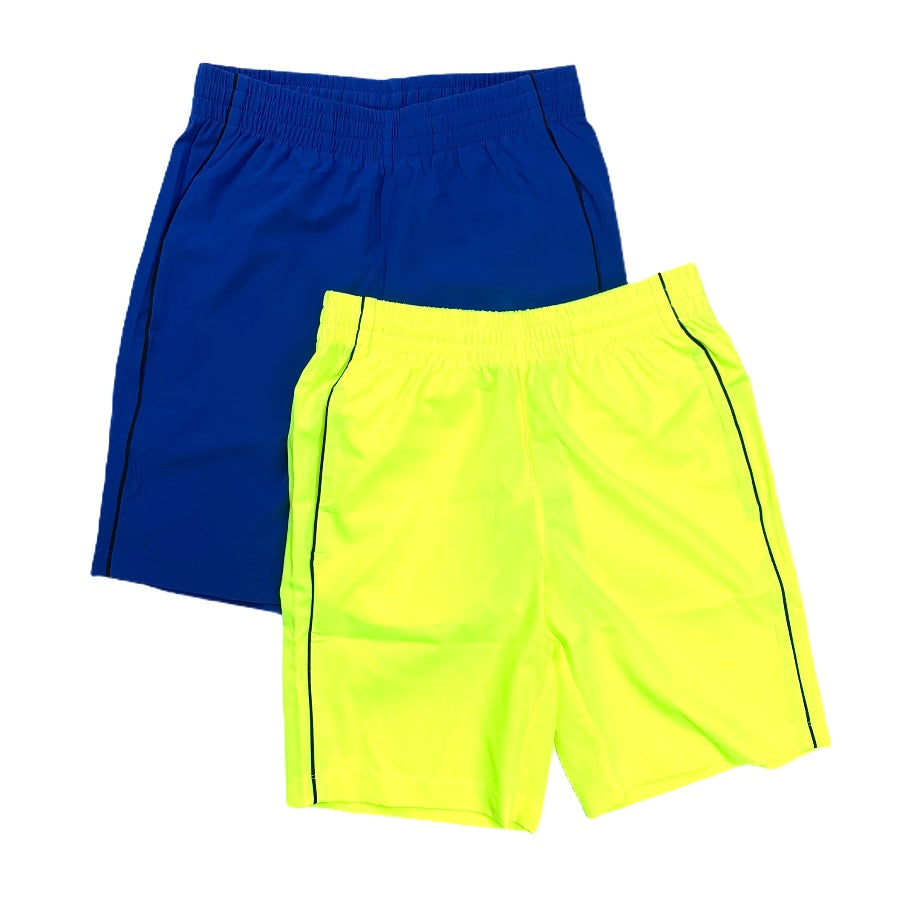 Set of 2 Blue/Yellow Size 8 Boys Shorts Activewear