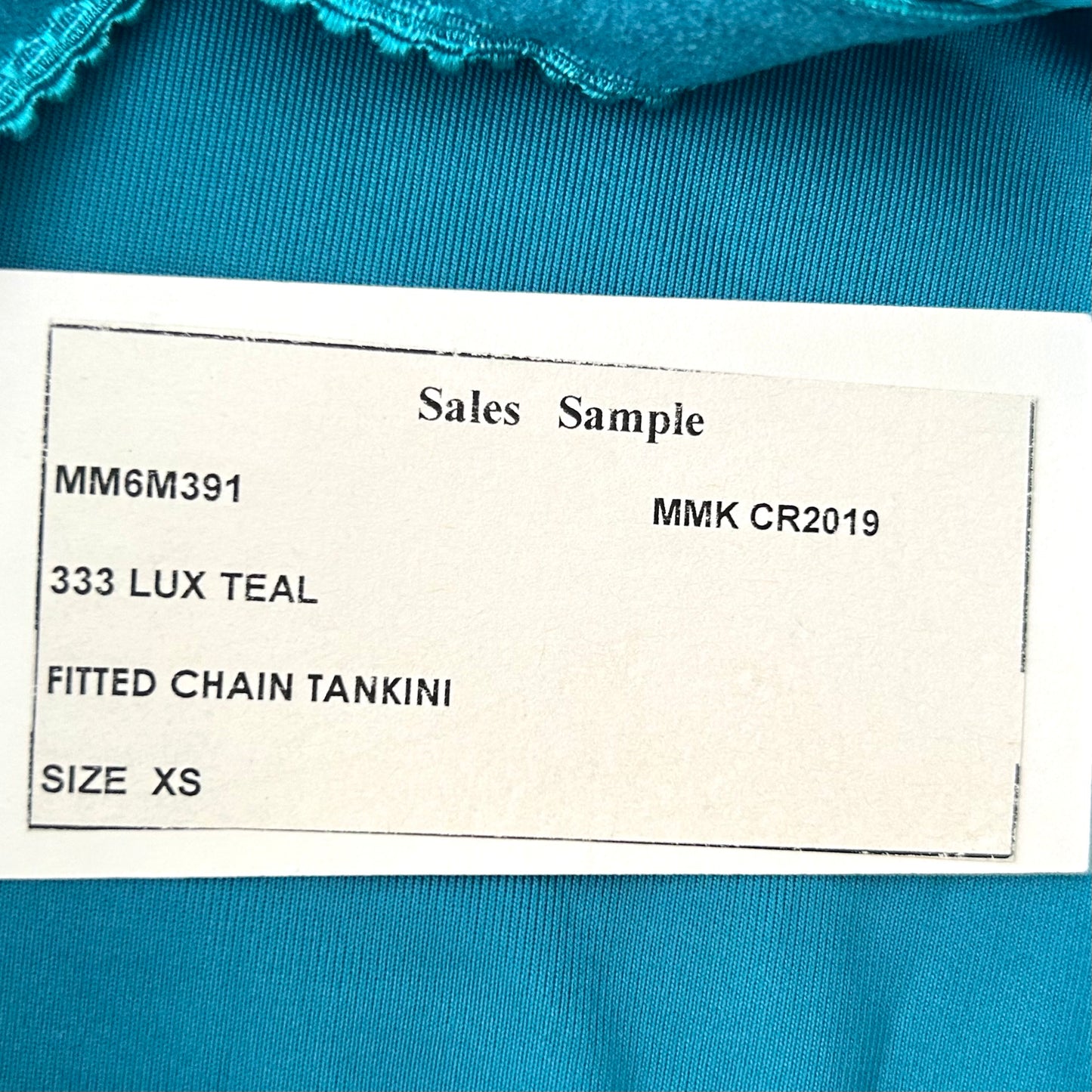 Blue Tankini Top Size XS Women's Swimwear