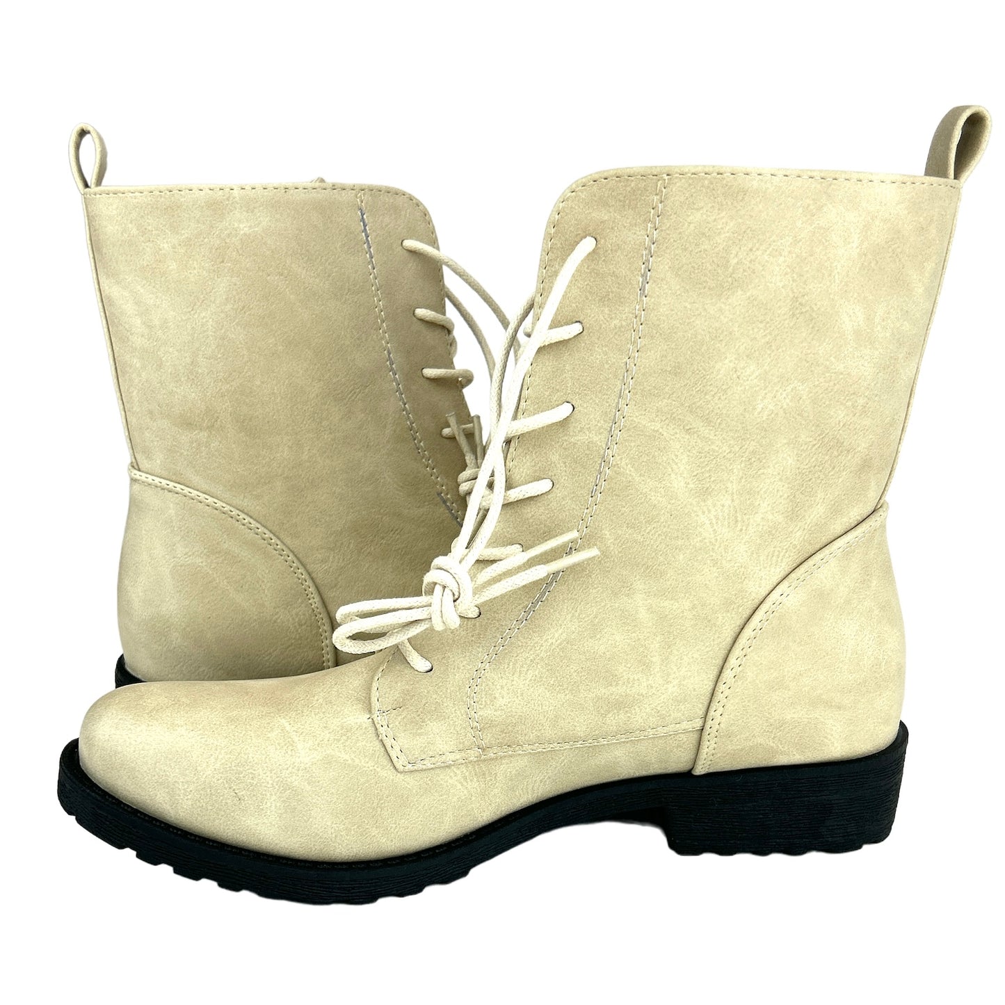 Booney Stone Lace Up Combats Women's Ankle Boots