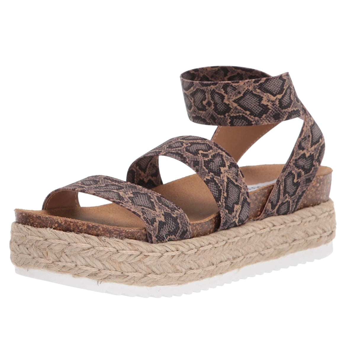 KIMMIE Espadrille Heeled Flatform Sandals