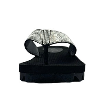 KALABASAS Women's Cushion Insole Lugged Sole Flip-Flops