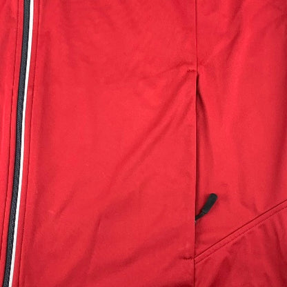 Full Zip Long Sleeve Classic Red Stretch Size 2XL Men's Jacket--_ - Fannetti Boutique