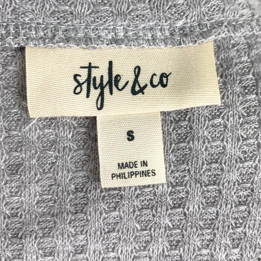 Style & Co Womens Sweaters Long Sleeve Scoop Neck Size S MSRP $49.50. - Fannetti Boutique